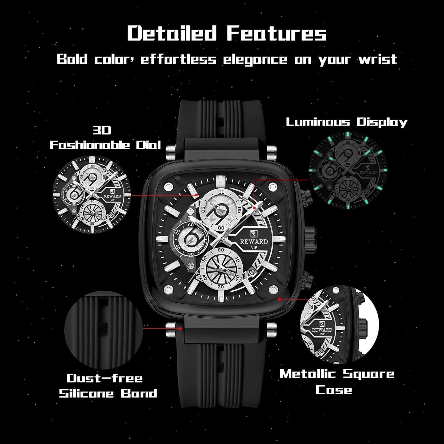 Luxury Reward Chronograph Black Edition