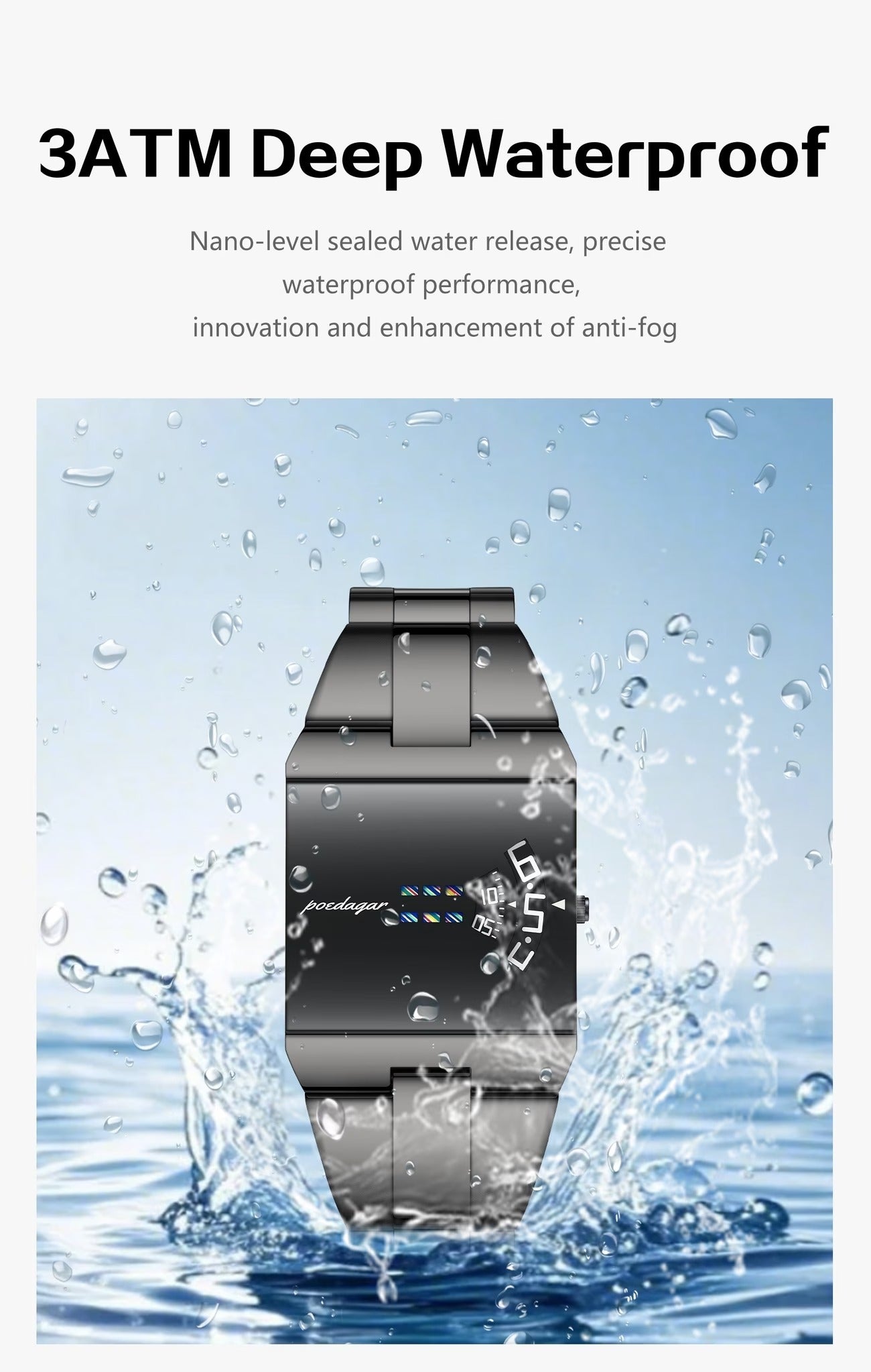Luxury POEDAGAR Korean Style Waterproof Elite Edition