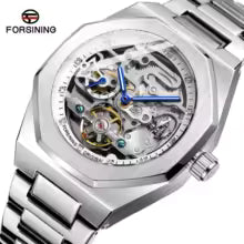Luxury Forsining Casual Automatic Mechanical Watch Stainless Steel Mens Watch