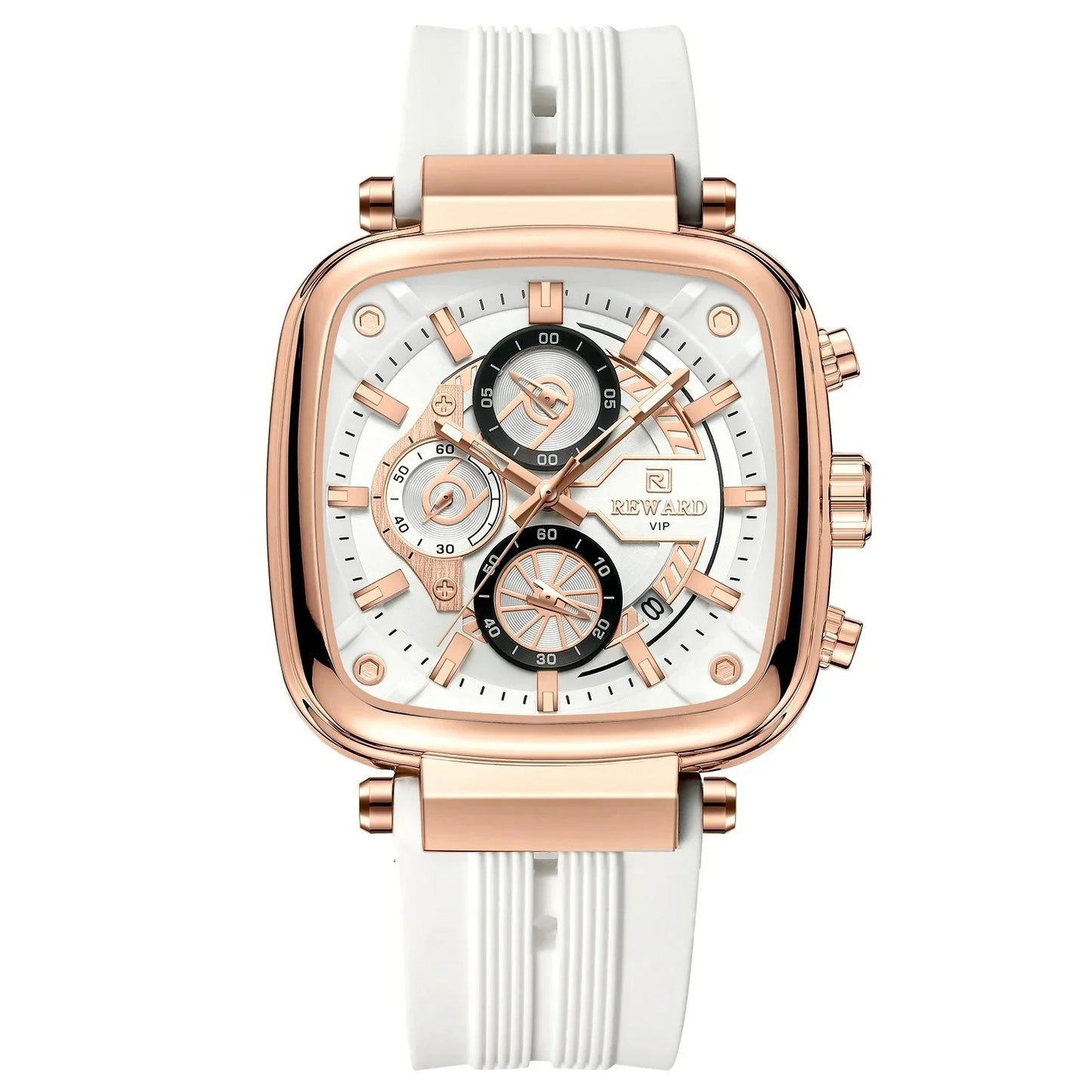 Luxury Reward Men's Chronograph White Edition