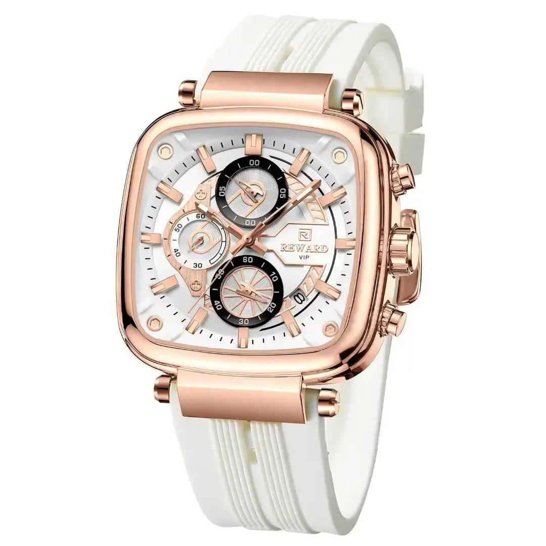 Luxury Reward Men's Chronograph White Edition